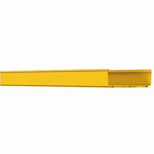 Canal de câbles Panduit FiberRunner 12" x 4" - Jaune - Longueur 120" (3 048 mm) -