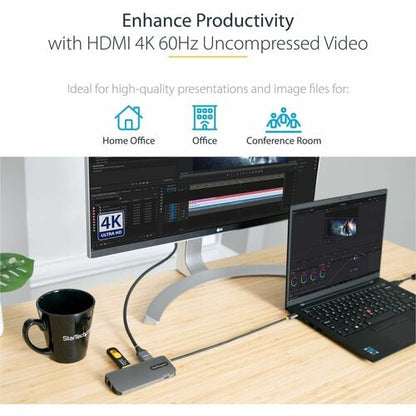 Adaptateur multiport USB-C StarTech.com, HDMI 4K 60 Hz