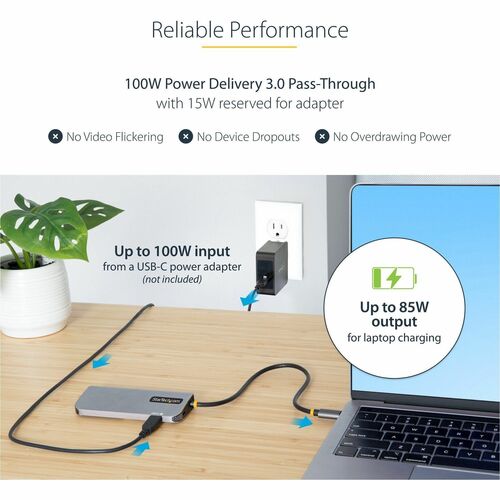 Adaptateur multiport USB-C StarTech.com, HDMI 4K 60 Hz