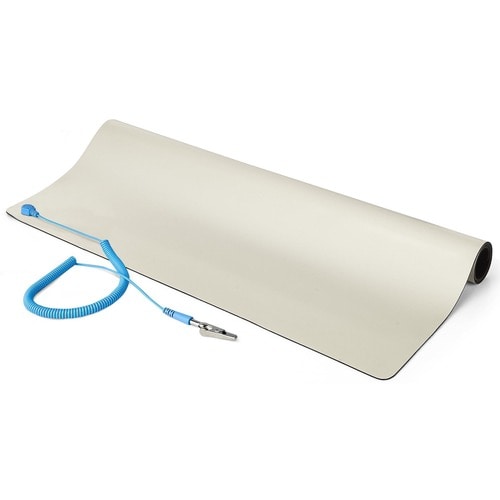 Tapis antistatique StarTech.com 58 x 119 cm, tapis ESD pour réparation électronique sur table