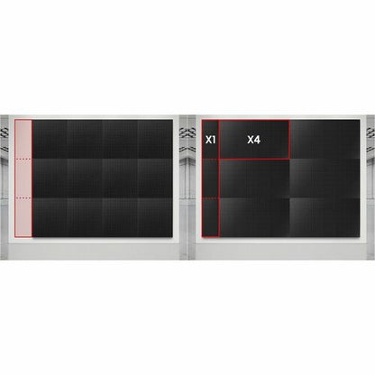 Écran LED d'intérieur Samsung IFR P2.0 - LCD - Plage dynamique élevée (HDR) - 640 x 360 - LED - 800 cd/m²
