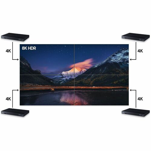 Écran d'affichage numérique Samsung IF020R - LCD - Plage dynamique élevée (HDR)