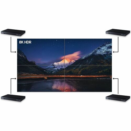 Pantalla de señalización digital Samsung - LCD - LED
