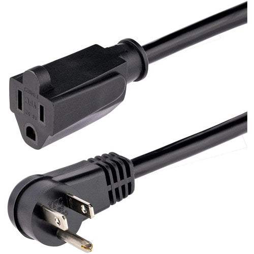 StarTech.com 6ft (2m) Power Extension Cord