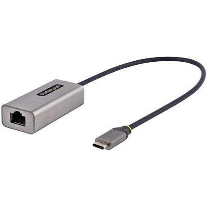 ADAPTADOR USB-C A RJ45 ENET GRIS Y NEGRO DE 30 CM PARA WIN/MACOS/LINUX