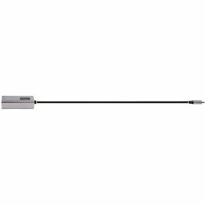 ADAPTADOR USB-C A RJ45 ENET GRIS Y NEGRO DE 30 CM PARA WIN/MACOS/LINUX