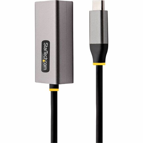 ADAPTADOR USB-C A RJ45 ENET GRIS Y NEGRO DE 30 CM PARA WIN/MACOS/LINUX