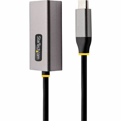 ADAPTADOR USB-C A RJ45 ENET GRIS Y NEGRO DE 30 CM PARA WIN/MACOS/LINUX