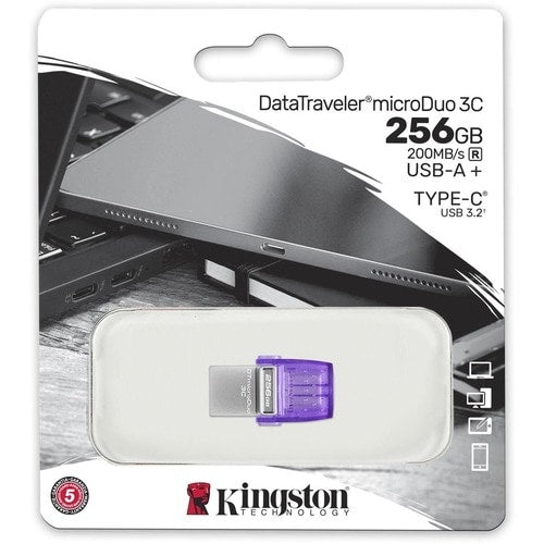 MULTI 1 256GB DATATRAVELER MICRODUO 3C 200MB/S DUAL USB-A+USB-