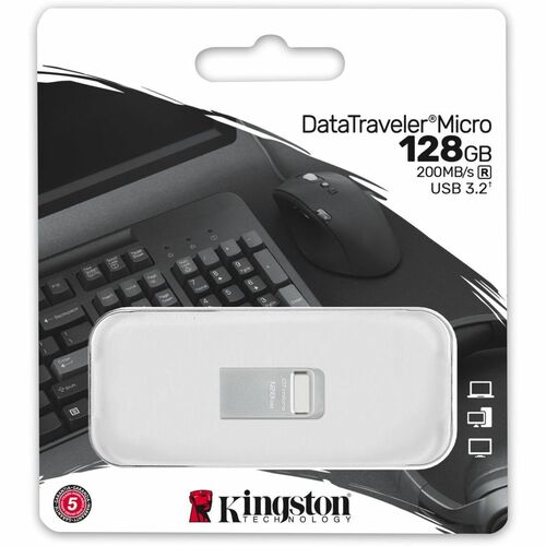 MULTI 25 128GB DATATRVLR MICRO 200MB/S METAL USB 3.2 GEN 1
