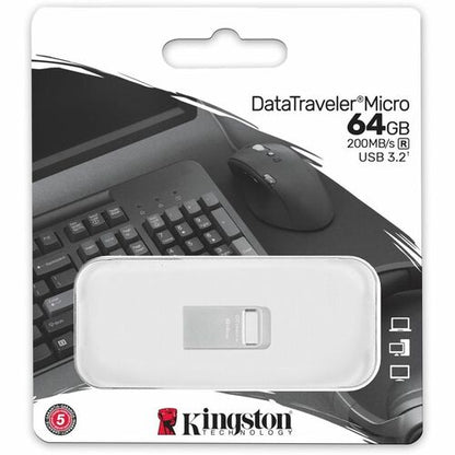 MULTI 25 64GB DATATRVLR MICRO METAL USB 3.2 GEN1 CANDA RETL