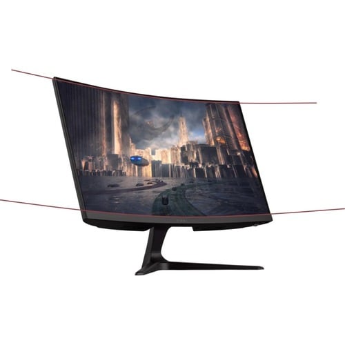 Moniteur LED incurvé Full HD ViewSonic OMNI VX2418C 24 pouces - 16:9 - Noir