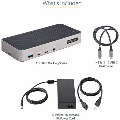 Station d'accueil USB-C pour trois écrans StarTech.com