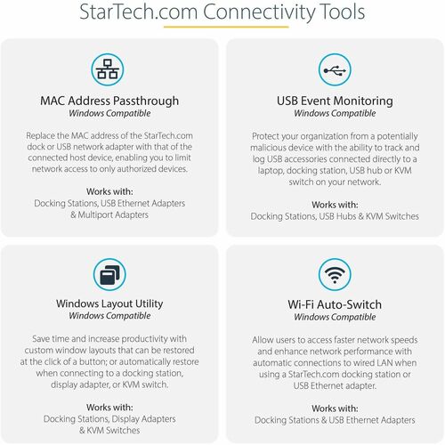 Station d'accueil USB-C pour trois écrans StarTech.com