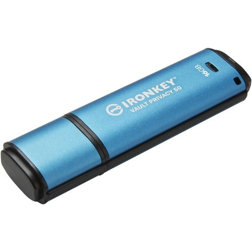 16GB IRONKEY VAULT PRIVACY 50 USB 3.2 AES-256 ENCRYPTED FIPS 1