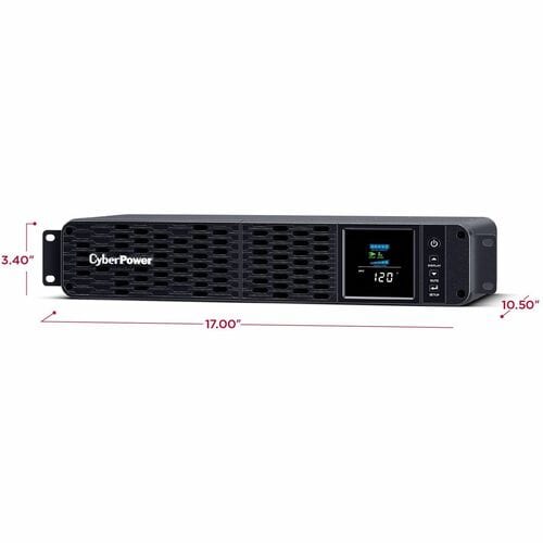 Onduleurs sinusoïdaux PFC CyberPower CyberPower CP1500PFCRM2U - Rack 2U