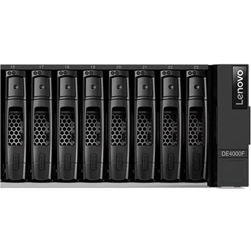 Lenovo ThinkSystem DE4000F SAN Storage System - 24 x SSD Supported - 0 x SSD Installed