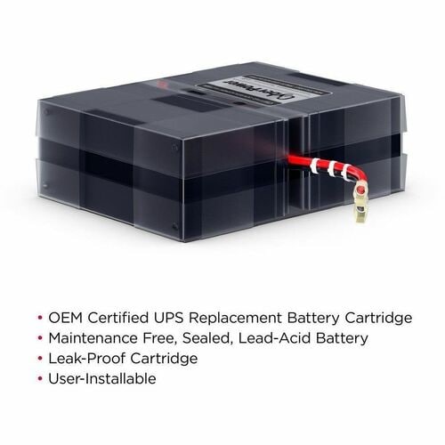 Cyber Power CyberPower RB1290X2D Battery Kit - 9000 mAh - Lead Acid -