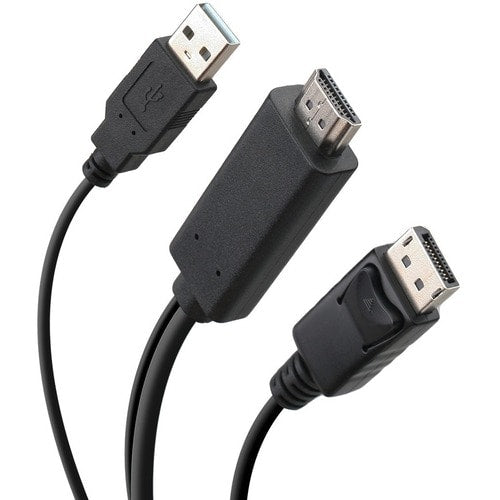 Cable HDMI a DisplayPort 4K activo de 1,8 m de IOGEAR