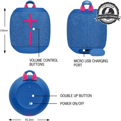 Ultimate Ears WONDERBOOM 3 Portable Bluetooth Spea