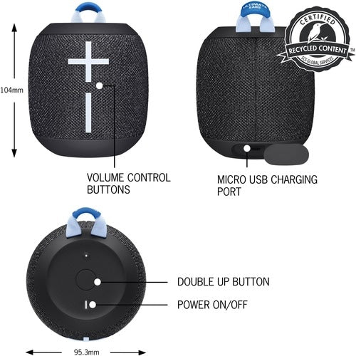 Ultimate Ears WONDERBOOM 3 Portable Bluetooth Spea