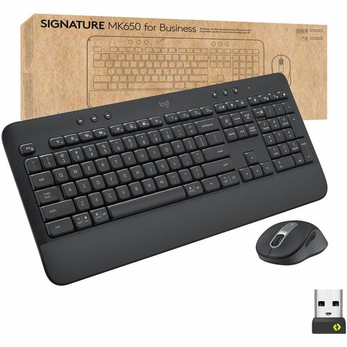 Combo de ratón y teclado inalámbricos Logitech Signature MK650 para empresas