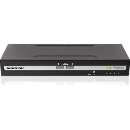 COMMUTATEUR KVM DISPLAYPORT À 2 PORTS À VUE SIMPLE AVEC AUDIO PP4.0 TAA