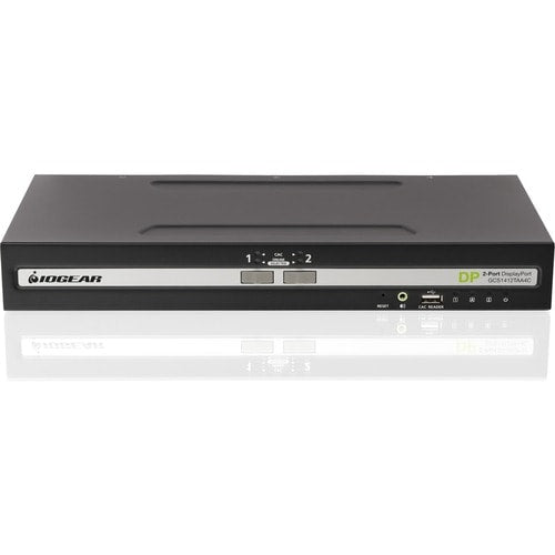 KVM UNIVERSAL SEC DE 2 PUERTOS DE VISTA ÚNICA CON DISPLAYPORT/HDMI