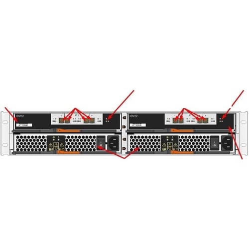 DE CONTROLLER DE2000H 8G. HICLESS 2U24 SFF GEN2 NC/NR