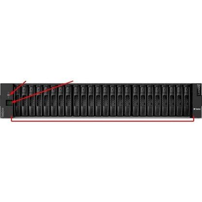 Sistema de almacenamiento Lenovo ThinkSystem DE2000H DAS/SAN (compatible con 12 discos duros)