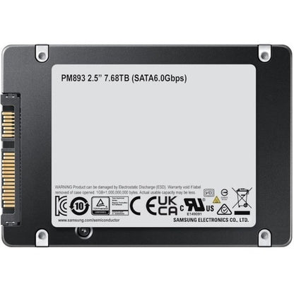 SAMSUNG PM893 7.68GB V-NAND SSD MULTI 60