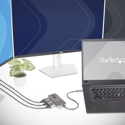Adaptateur multi-écrans USB-C 3 ports StarTech.com
