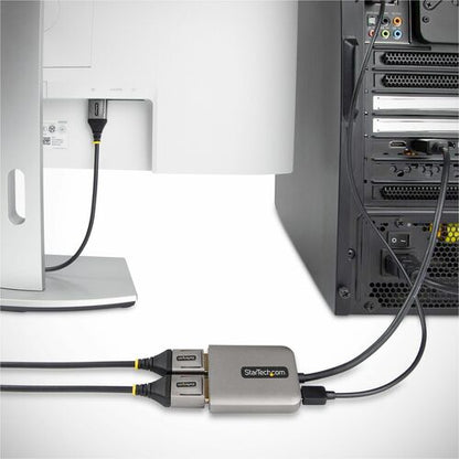 StarTech.com Dual-Monitor DisplayPort 1.4 Splitter