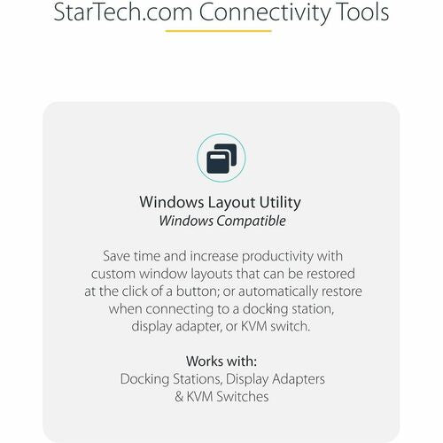 StarTech.com Dual-Monitor DisplayPort 1.4 Splitter