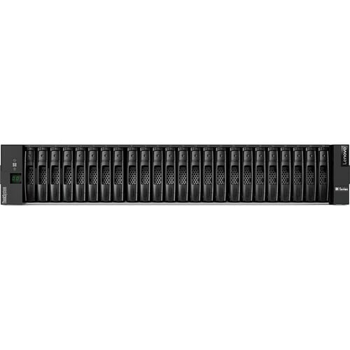 Sistema de almacenamiento SAN Lenovo ThinkSystem DE6000H: admite 24 HDD y 24 SSD