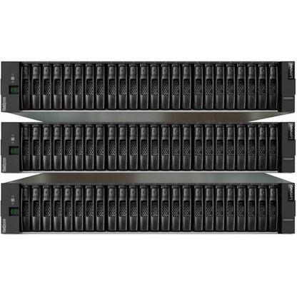 Sistema de almacenamiento SAN Lenovo ThinkSystem DE6000H: admite 24 HDD y 24 SSD