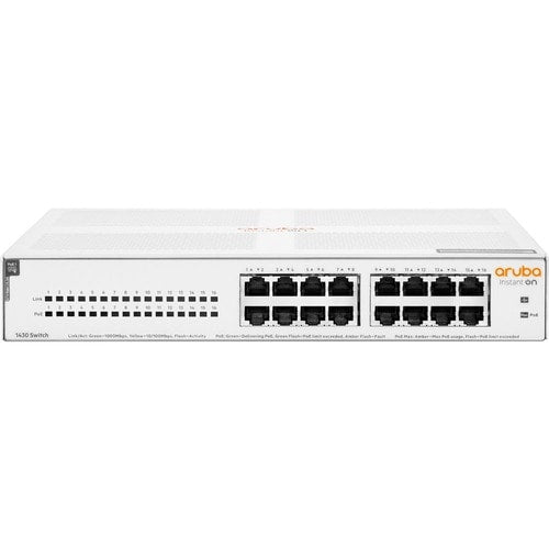 COMMUTATEUR ARUBA INSTANT ON 1430 16G CLASSE 4 POE 124 W
