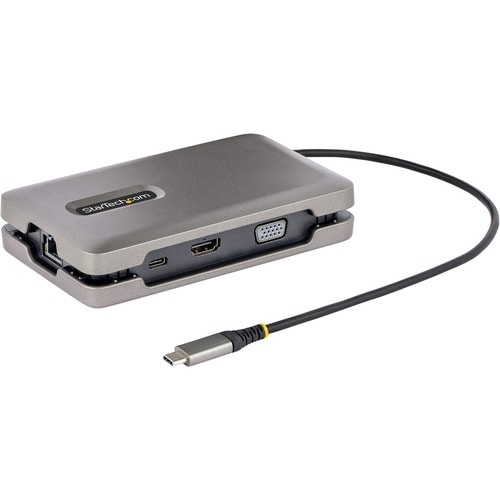 ADAPTADOR MULTIPUERTO USB-C CON SALIDA DE VIDEO USB-C DP MODO ALTERNATIVO - HDMI/VGA