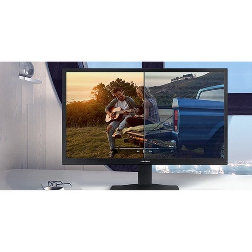 Samsung Essential S22A338NHN 22\" Class Full HD LCD Monitor - 16:9 - Black