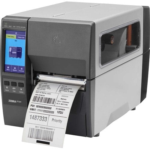 Zebra ZT231 Thermal Transfer Printer - Monochrome - Label Print - Ethernet - USB