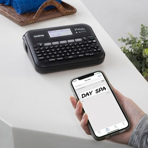 Imprimante d'étiquettes P-Touch PT-D460BT grise - Transfert thermique