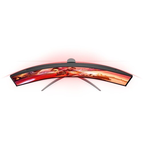 AOC AGON AG493UCX2 49\" Class Dual Quad HD (DQHD) Curved Screen Gaming LCD Monitor - 32:9