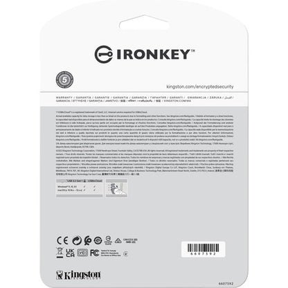 64GB IKLP50 AES USB W/256BIT ENCRYPTION