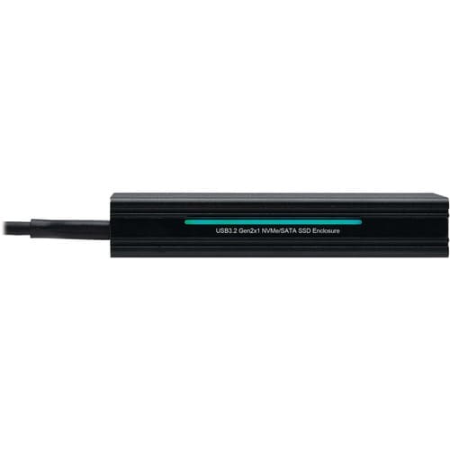 Tripp Lite by Eaton U457-1M2-NVME-L Drive Enclosure - USB 3.2 (Gen 2)