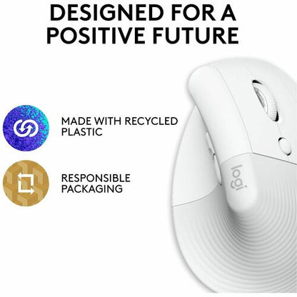 Logitech Lift for Mac (Off-white) - Optical