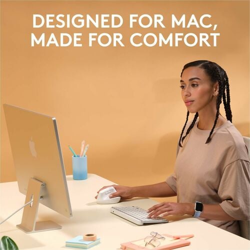 Logitech Lift for Mac (Off-white) - Optical