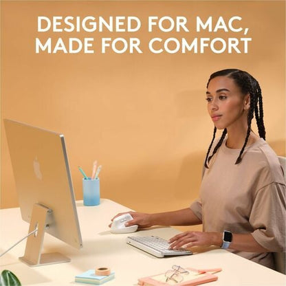 Logitech Lift for Mac (Off-white) - Optical