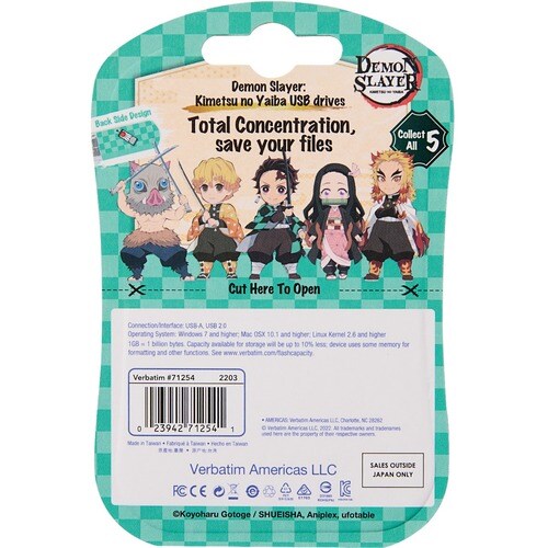16GB DEMON SLAYER USB TANJIRO MULTI 4