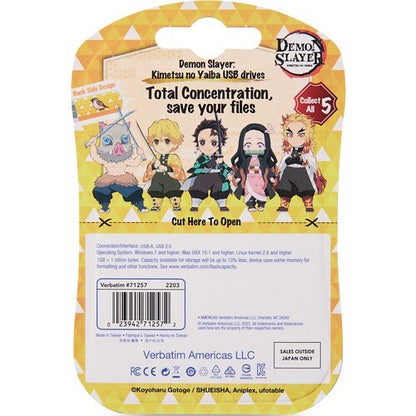 16GB DEMON SLAYER USB ZENITSU MULTI 4