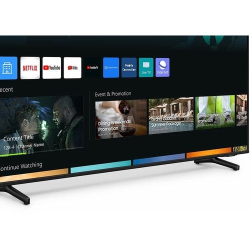 75 pouces UHD PRO IDIOM SMART AVEC APPLICATION NETFLIX INTÉGRÉE